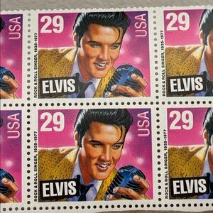 USPS Vintage 1992 Elvis Presley Stamps